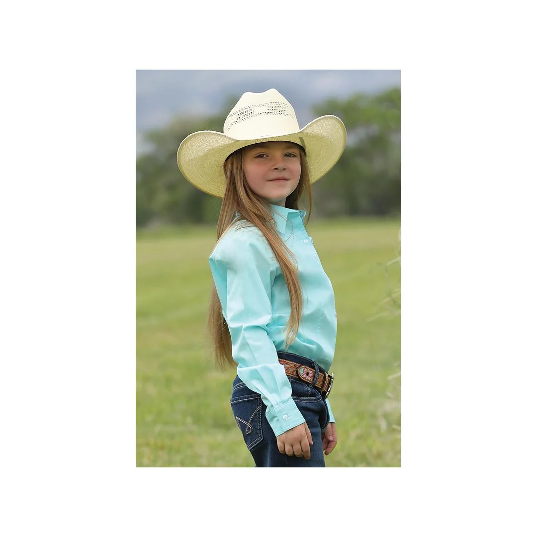 Cruel Girl Girl's Solid Colour Button Up Long Sleeve Shirt - Image 9