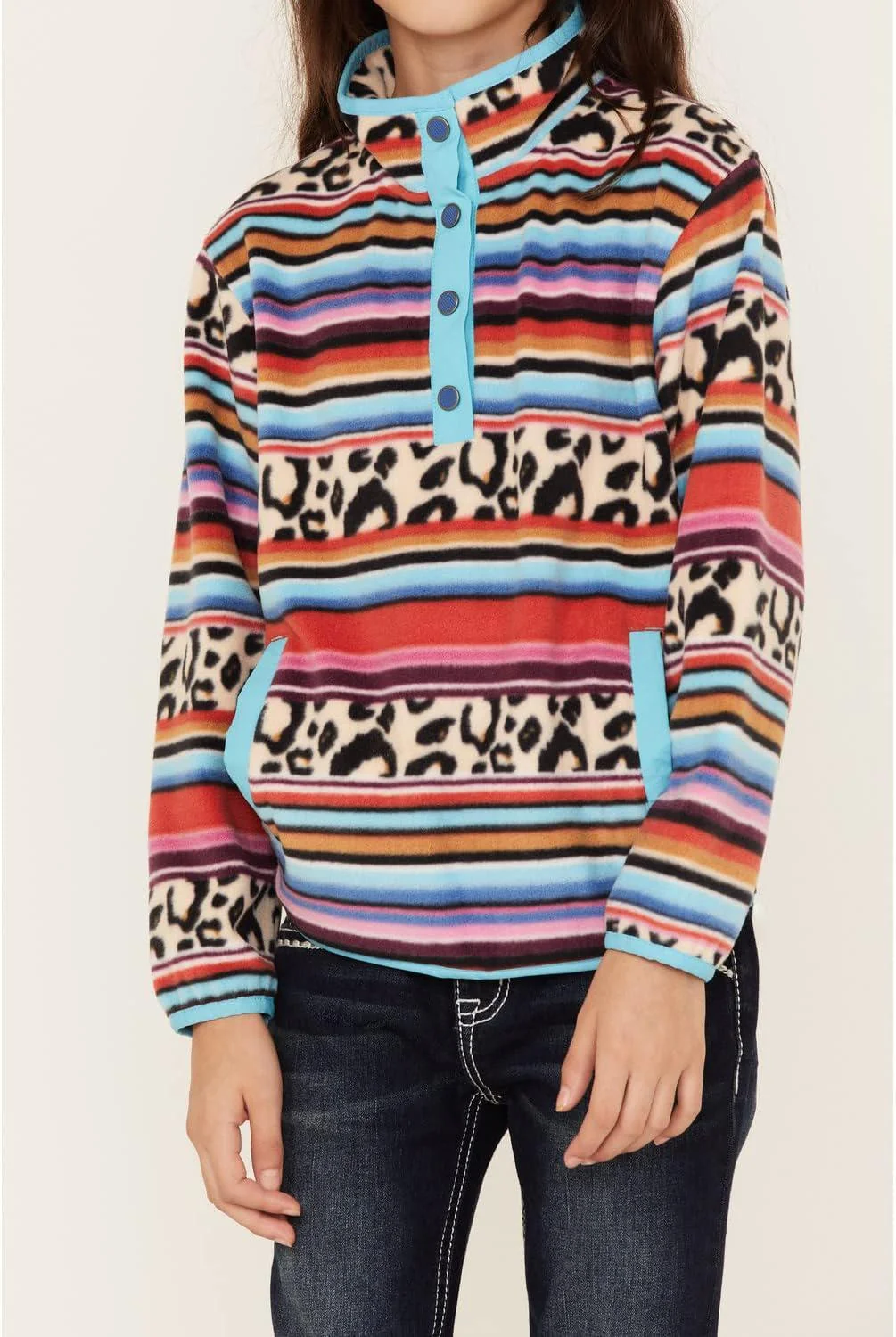 Cruel Girl Pullover Stretch Fleece 1/4 Snap Front - CLEARANCE - Image 4