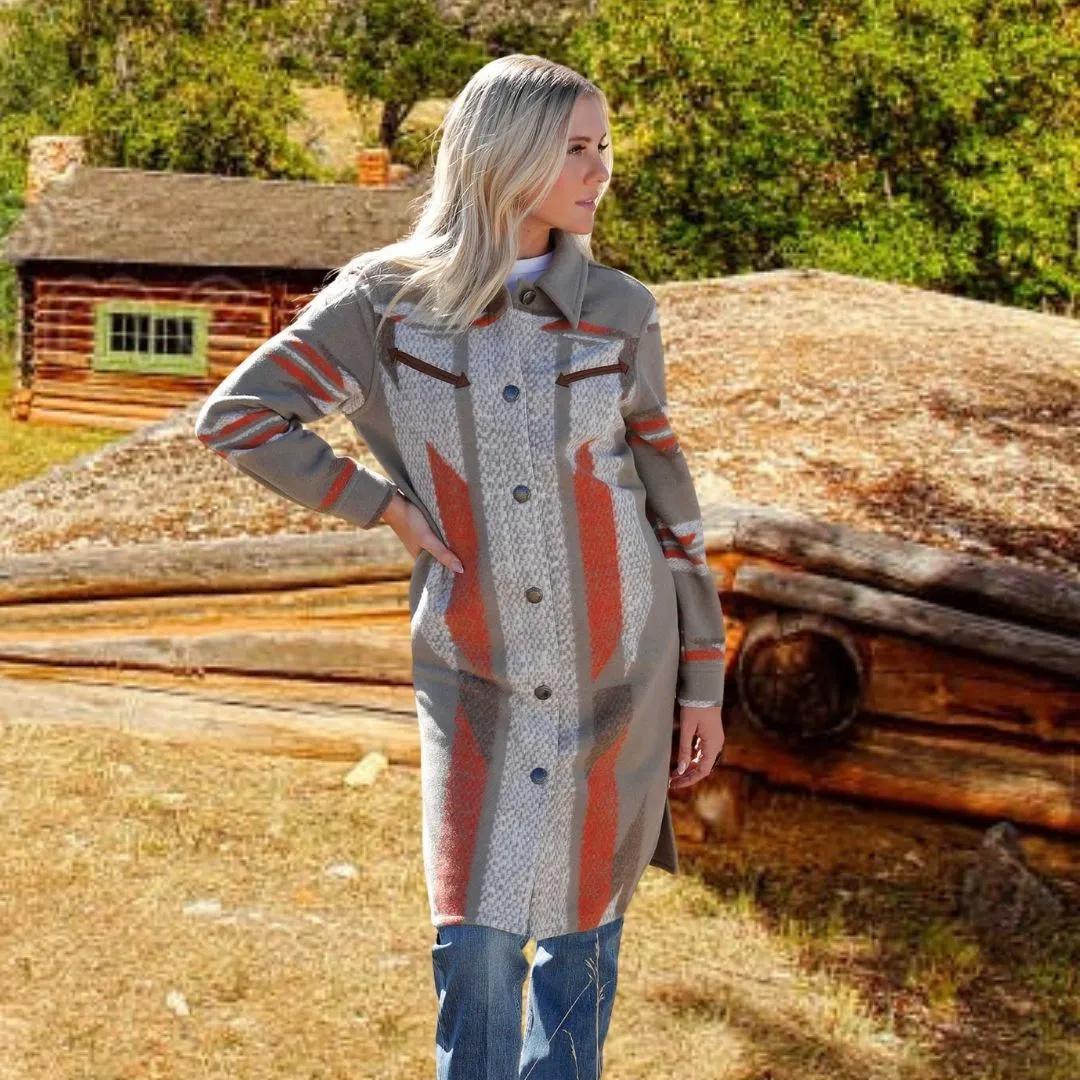 Cruel Women's Duster OW25 Stone - Image 6