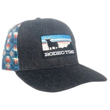 Dale Brisby Cap High Profile Rodeo Time Flat Bill