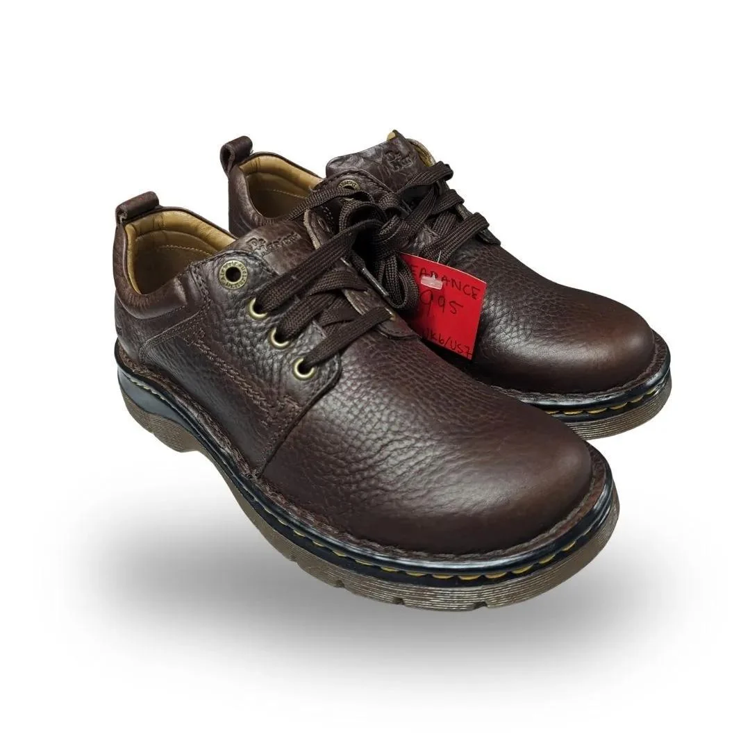 Dr. Martens Men's Brown Leather Shoes - Clearance - Image 2