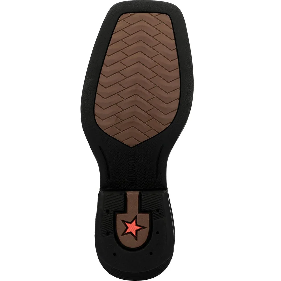 Durango Boy's Shyloh Brawny Brown/Black Onyx Cowboy Boots - Image 4