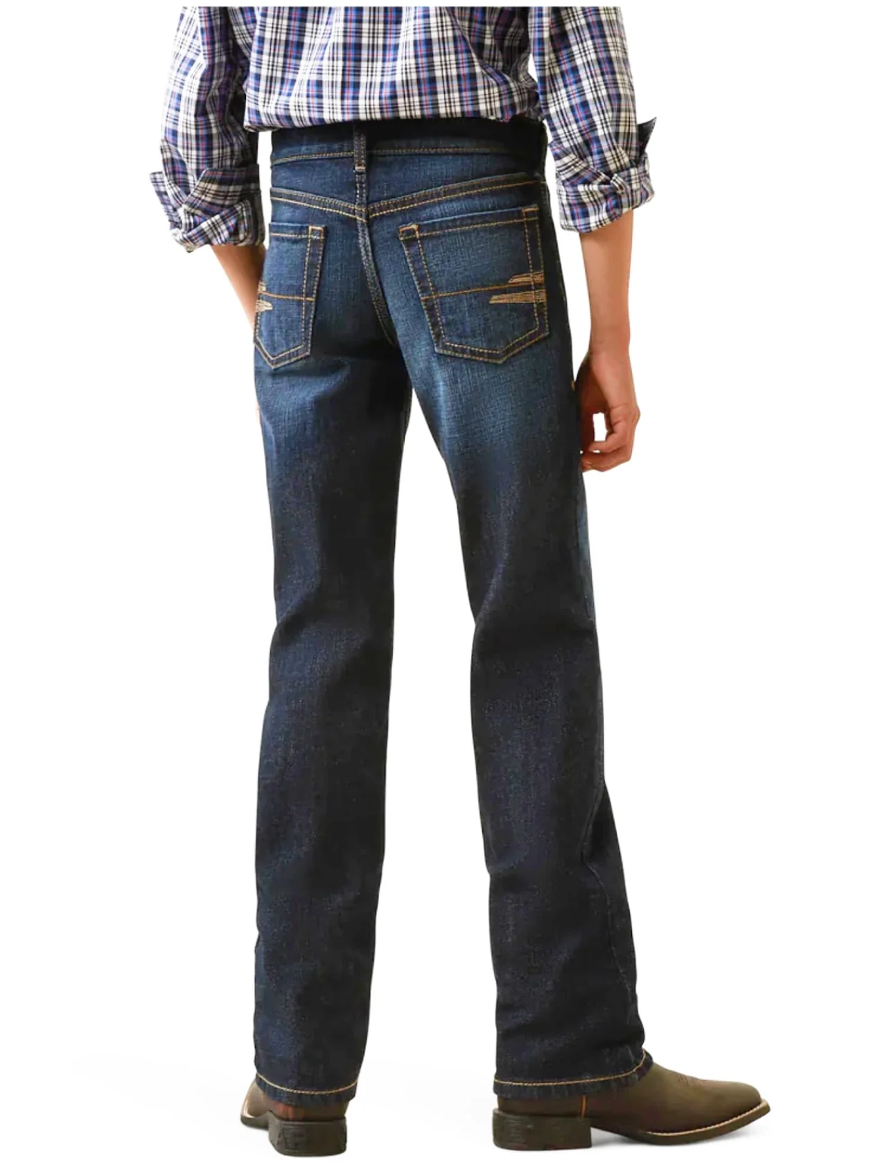 Ariat Boy's Jeans B5 Low Rise Slim Fit Straight Leg - Image 2