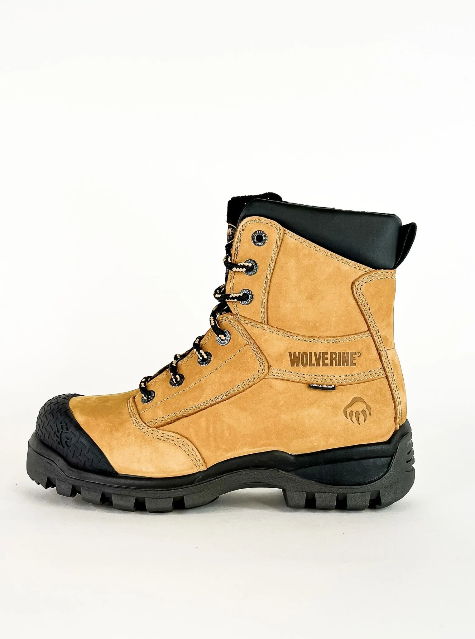 Garage Sale Wolverine Men's Work Boots 8" CSA Rockridge Comp Toe Insulated Choc/Wheat - Image 4