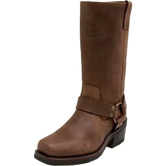 Harley-Davidson Hustin 11.5" Leather Engineer Boot Women's - Clearance
