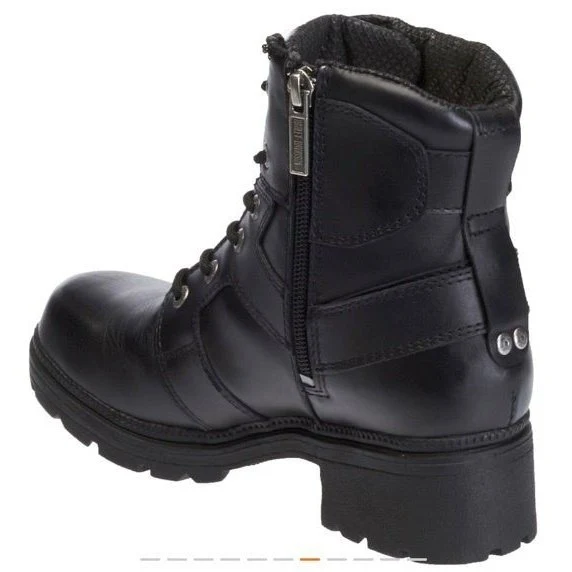 Harley Davidson Women's Boot Jocelyn Zipper - CLEARANCE - Image 3