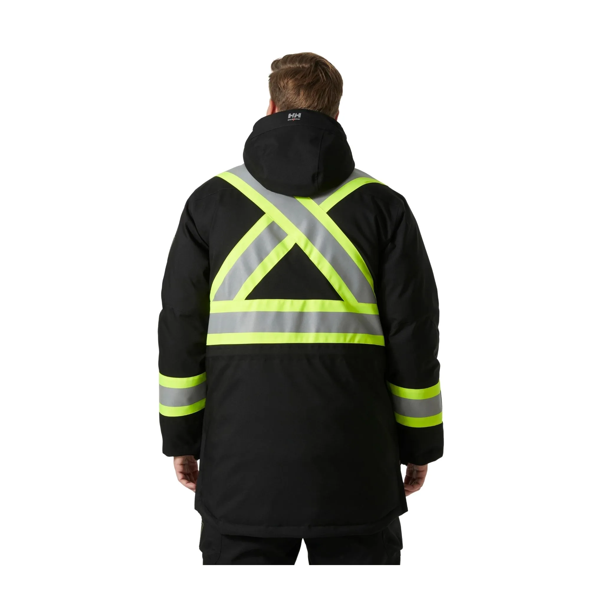 Helly Hansen Men's Alna Hi Vis Polar Parka CSA - Image 2