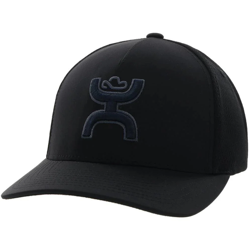 Hooey Coach Black FlexFit