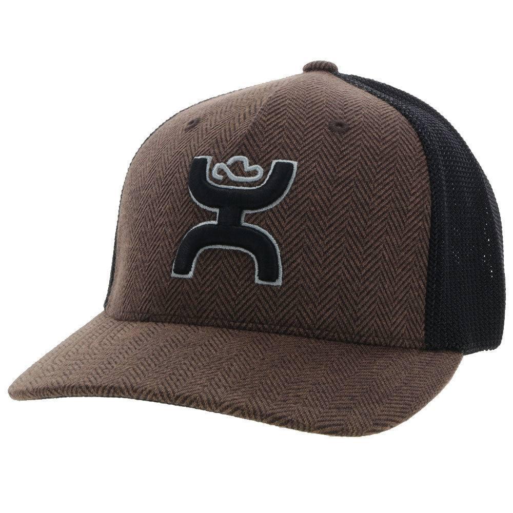 Hooey "Coach" Brown/Black Flexfit Hat