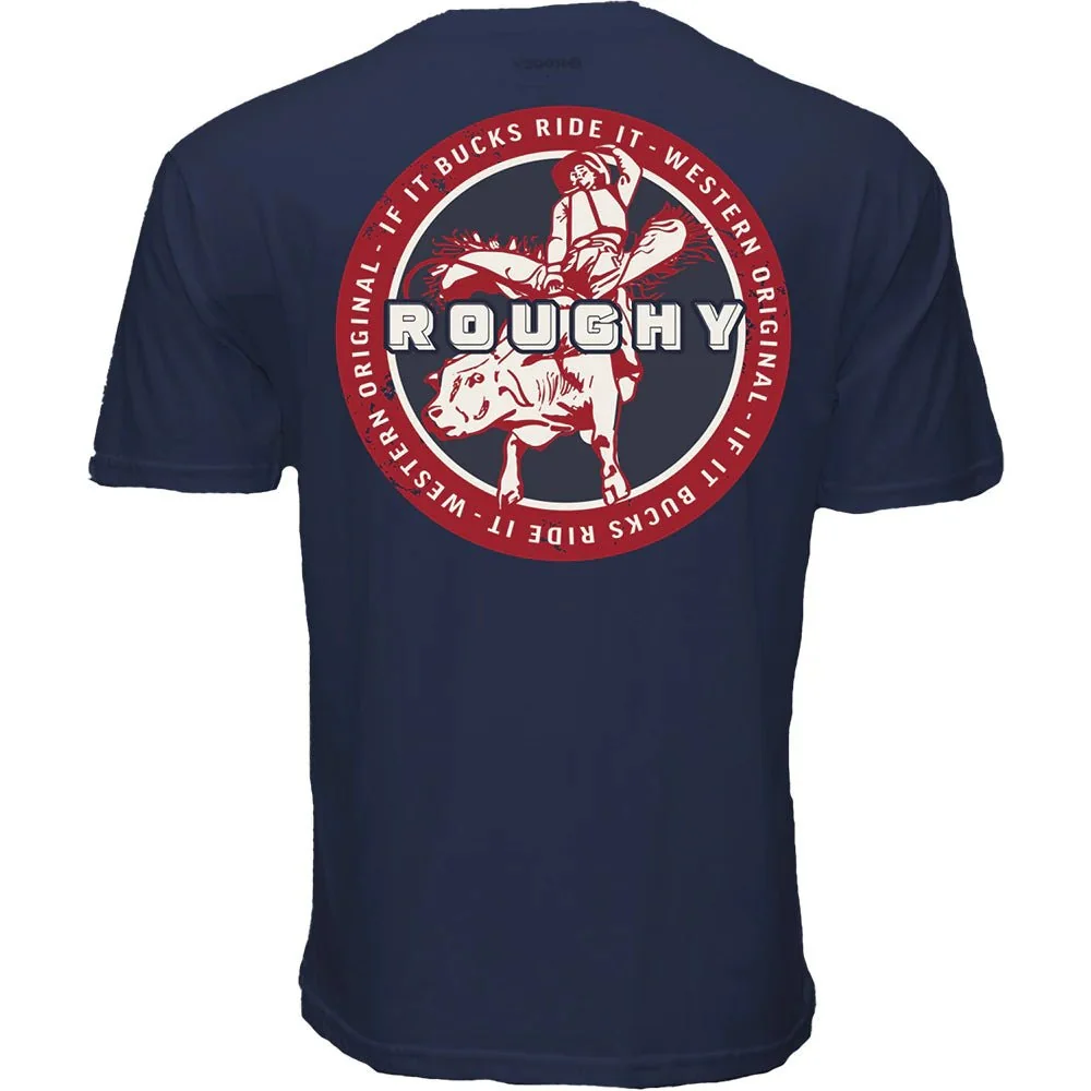 Hooey Men's Navy "Buck'd" T-Shirt