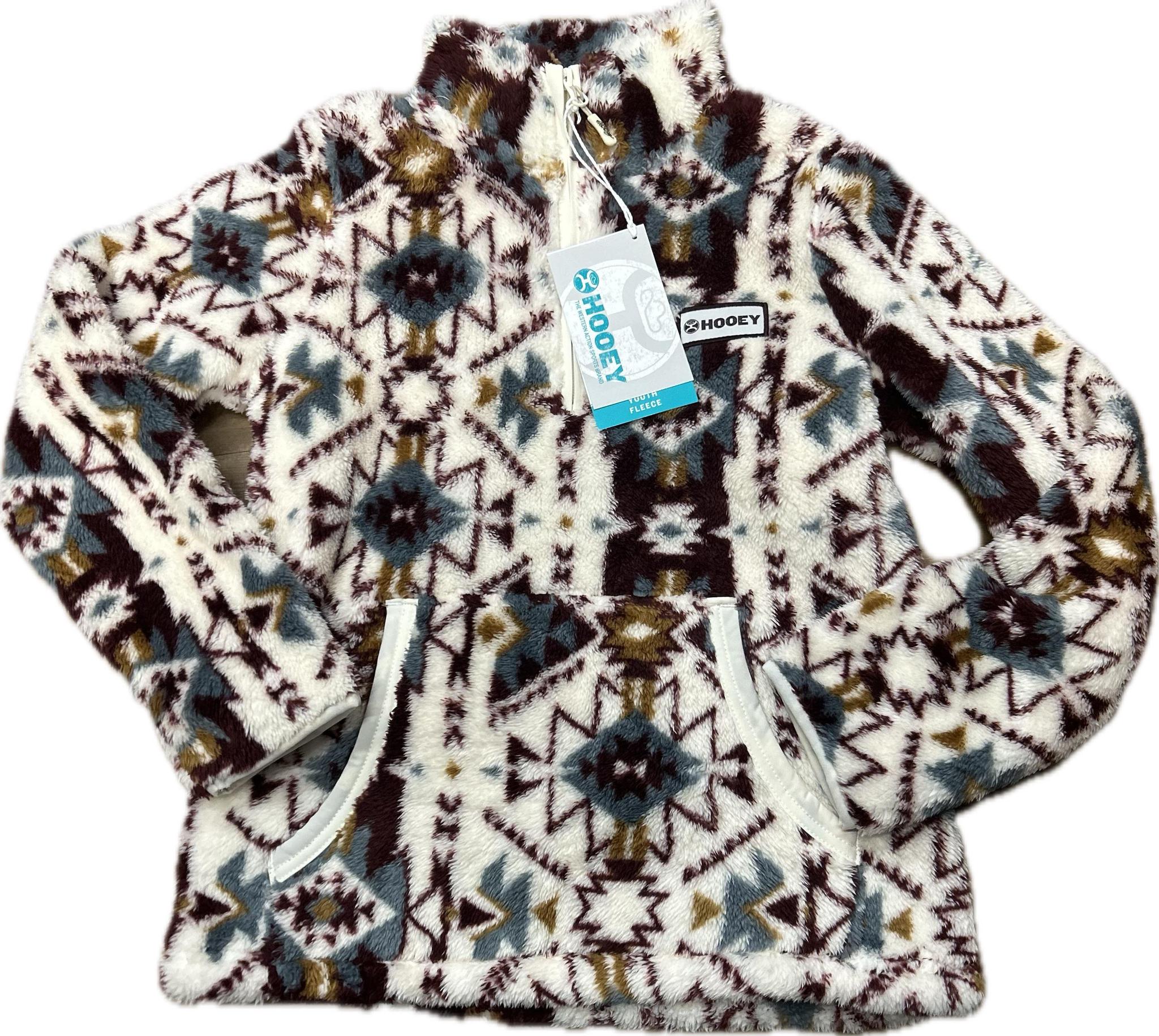 Hooey Youth Girls Fleece Pullover