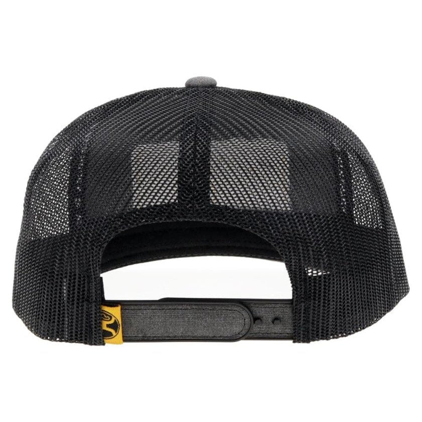 Hooey Unisex Cap High Profile Hybrid Rank Stock Black 2158T - Image 3