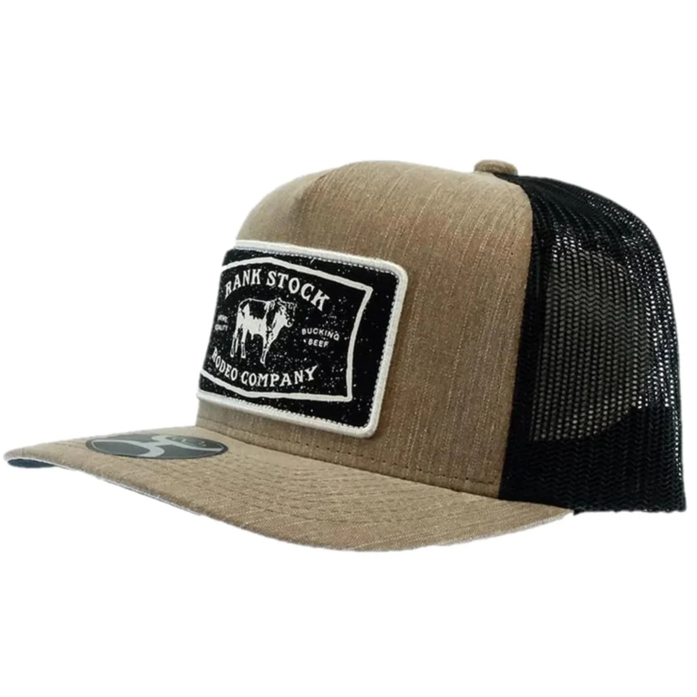 Hooey Unisex Cap Trucker High Profile Hybrid Bill Rank Stock - Image 2