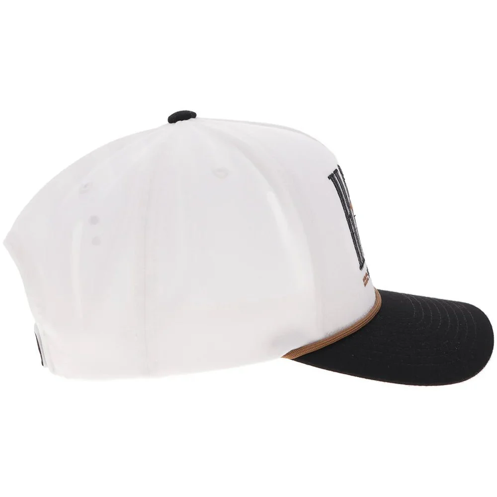 Hooey "Wild Ride" White/Black Ballcap - Image 2