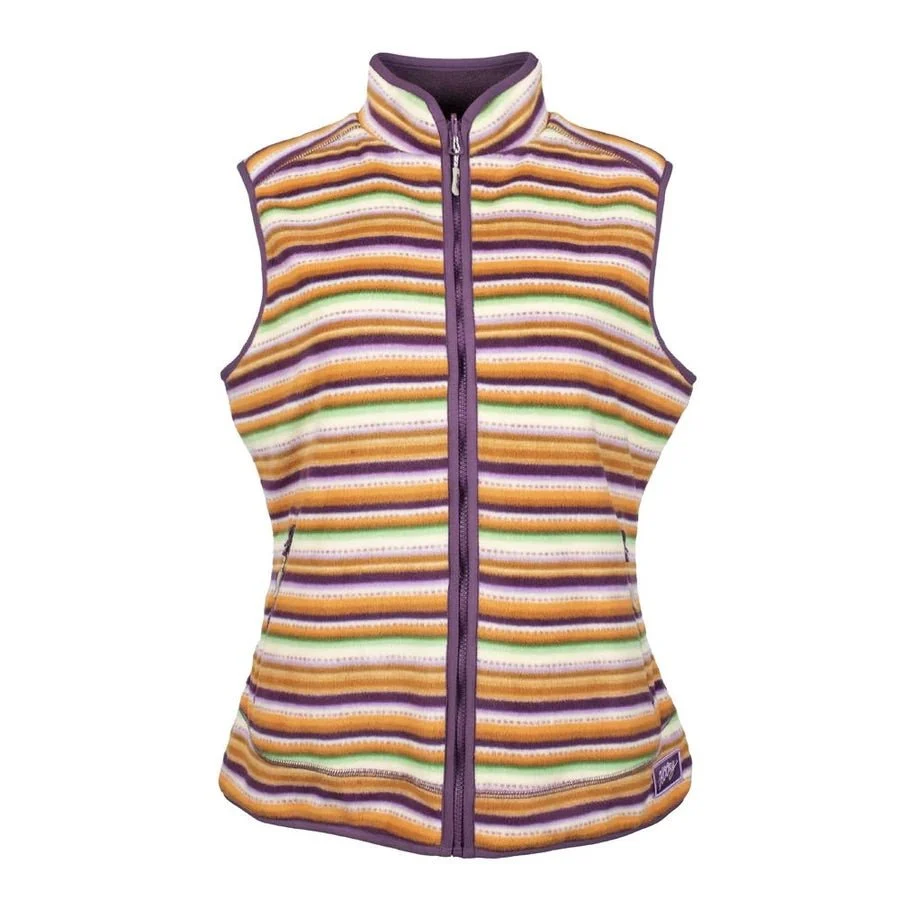 Hooey Youth Girl’s Reversible Fleece Vest Purple - Clearance