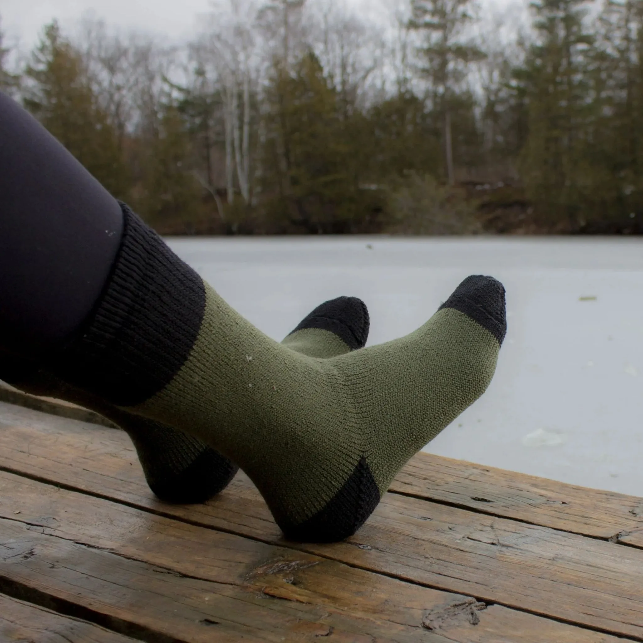 J.B. Field's Unisex Bootgear Merino Outdoors Thermal Boot Sock - Image 2