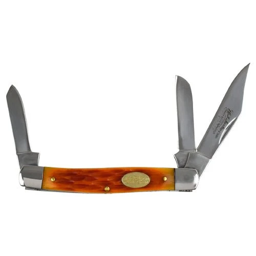 Justin Stockmen Knife Jigged Bone