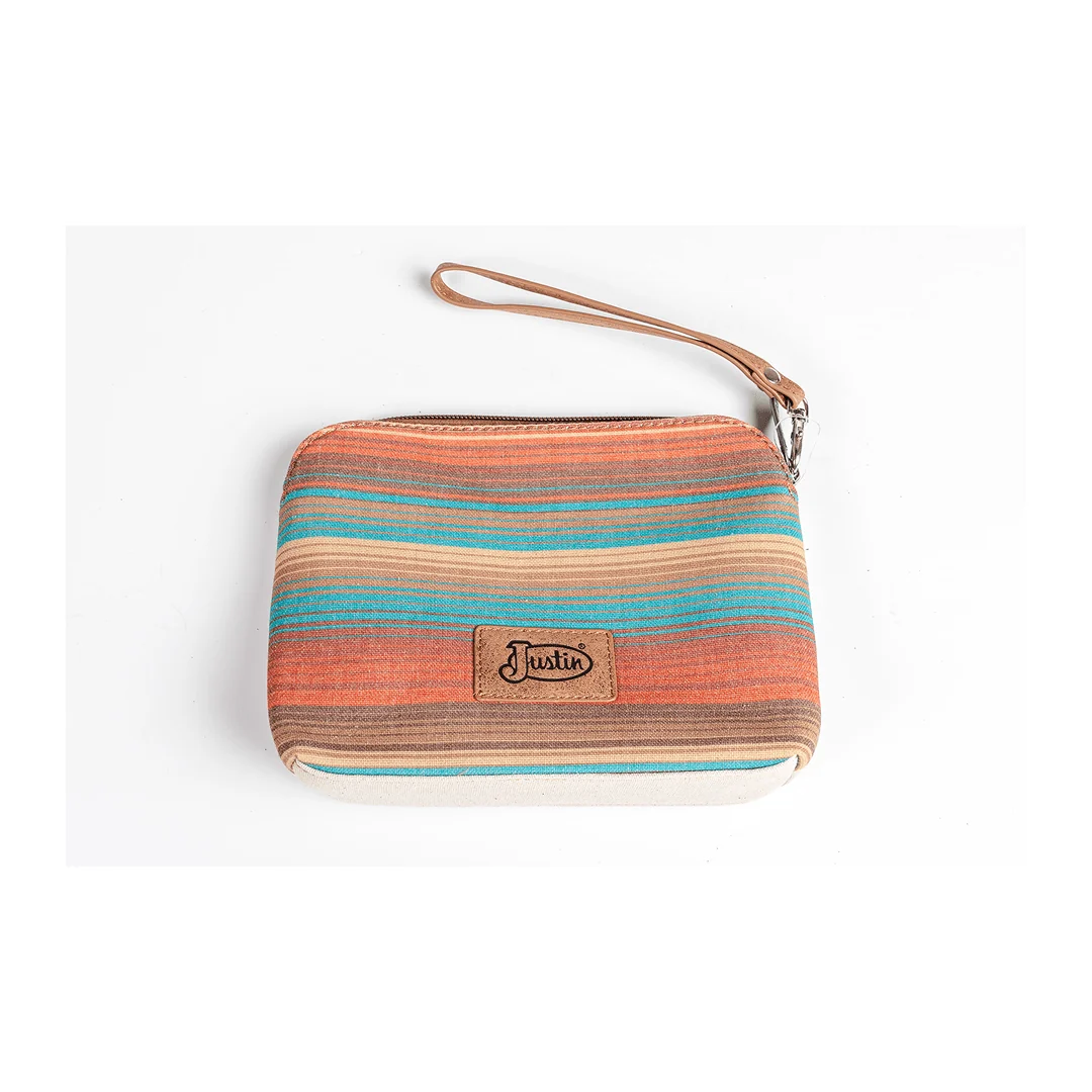 Justin Women's Striped Long Horn Cosmetic Pouch - Image 2