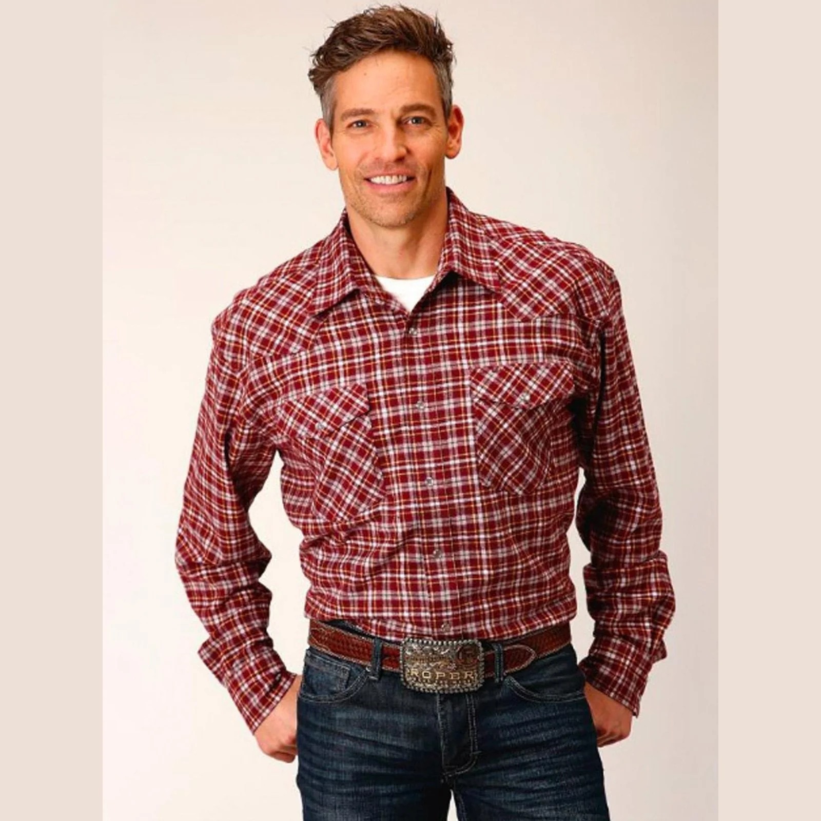Karman Roper 1637 Unlined Flannel Shirt AS - Image 9