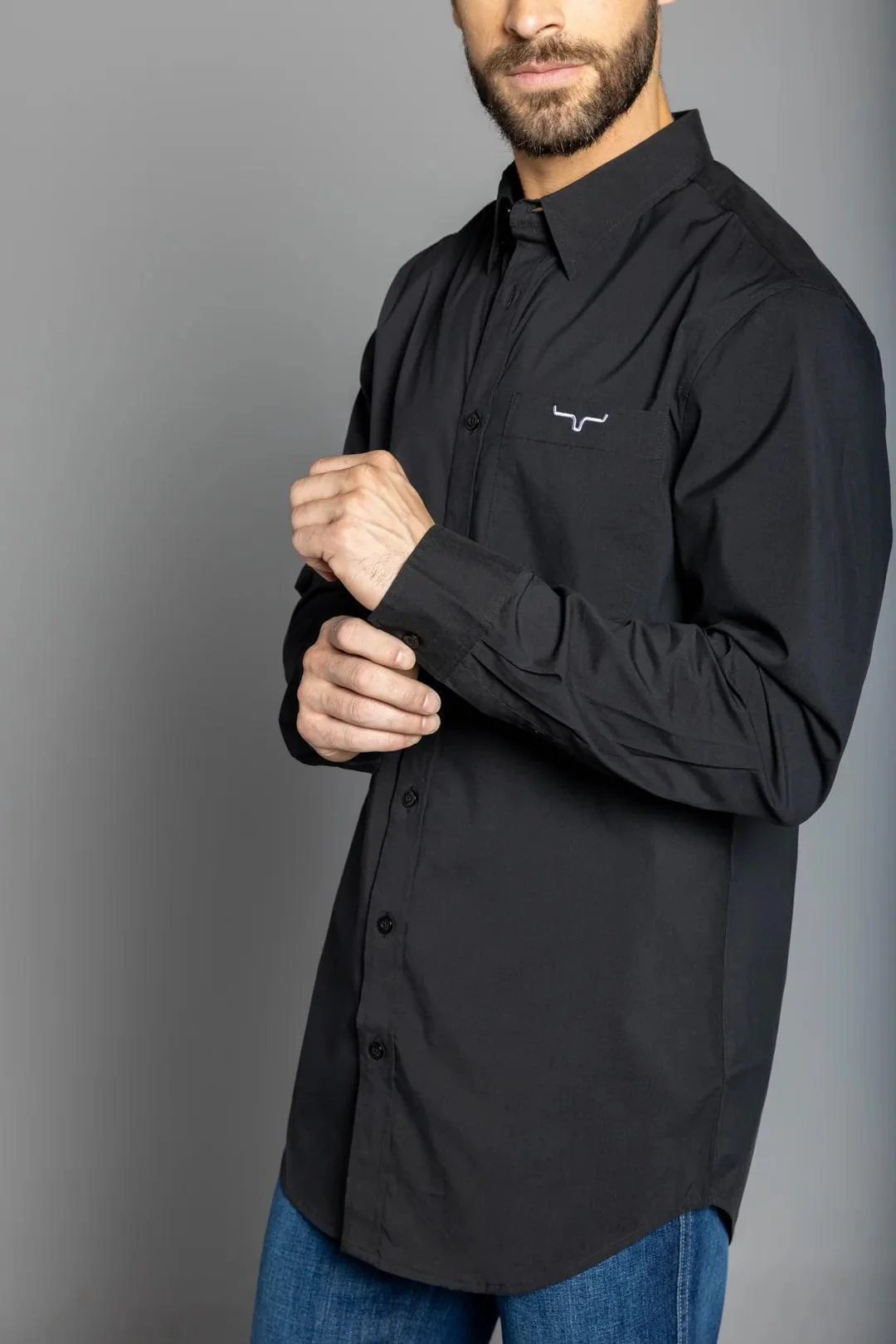 Kimes Ranch Men's Team Long Sleeve Dress Shirt - Image 16