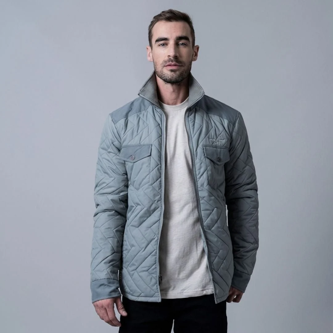 Kimes Ranch Skink Quilted Nylon Flannel-Lined Jacket Men's - Image 16