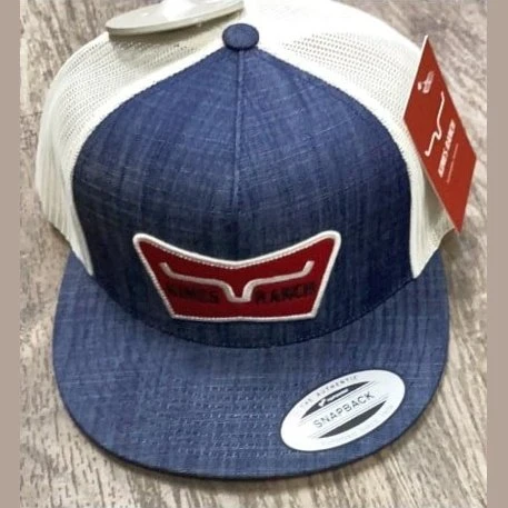 Kimes Ranch Cap Flat Brim High Profile Panoramic Snapback