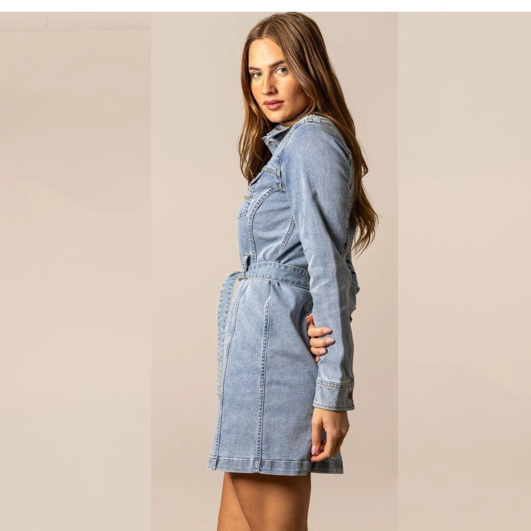 Kimes Ranch Women's Denim WINSLOW TRUCKER DRESS - Image 2