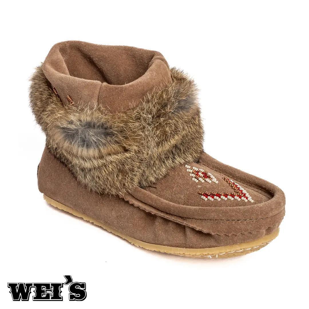 Laurentian Chief Women's Nuka, 6" Lined, Beaded Crepe Sole - Image 5