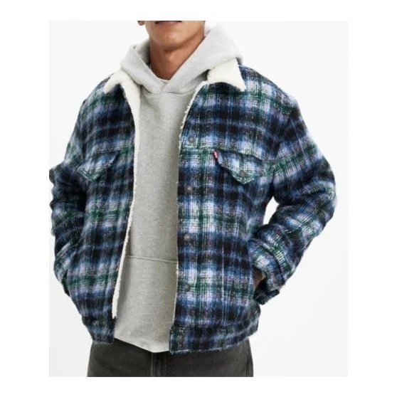 Levi’s Men’s Jacket Trucker Sherpa Ponderosa Vintage -Clearance