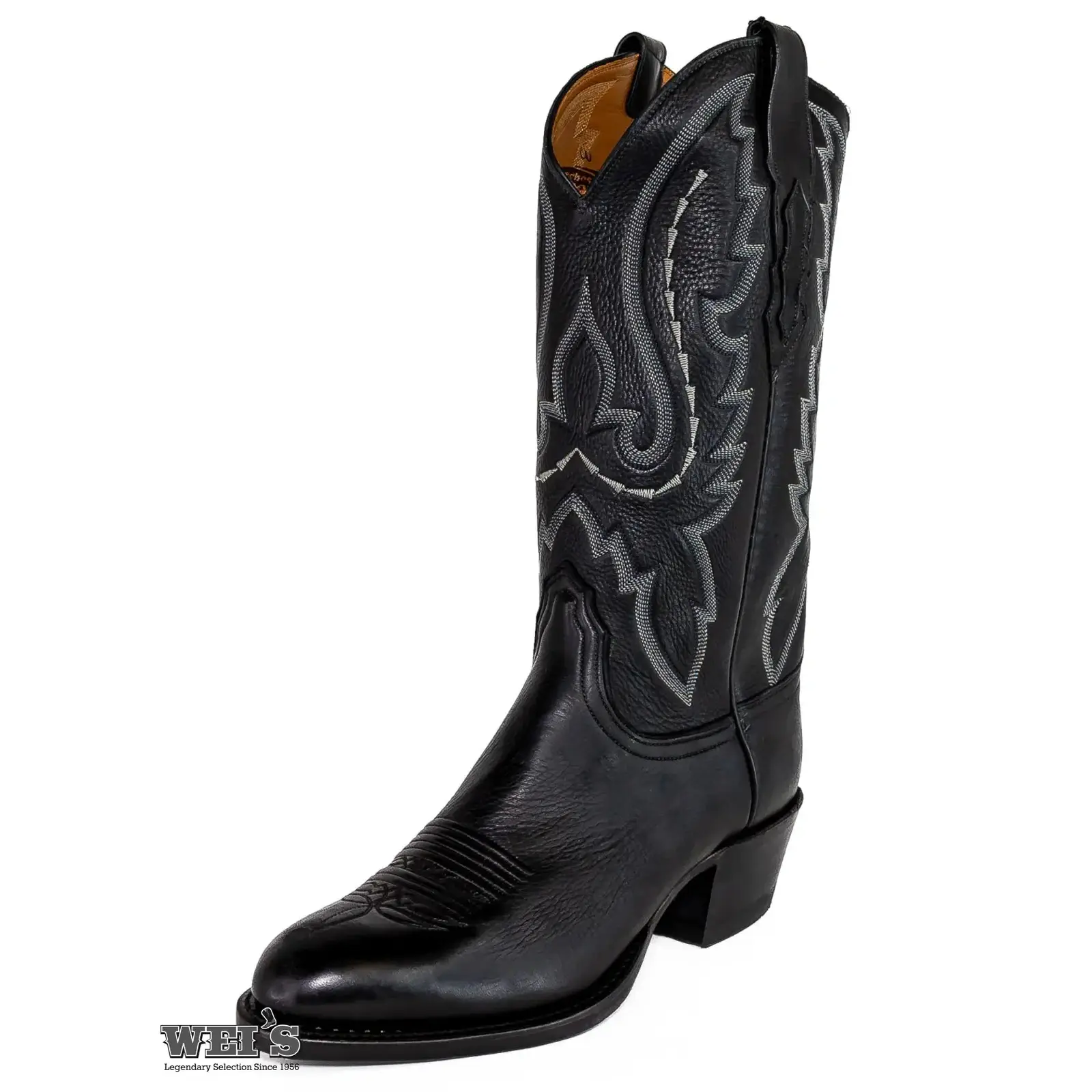 Lucchese 2000 Men's Cowboy Boots 14" Elk - Image 3