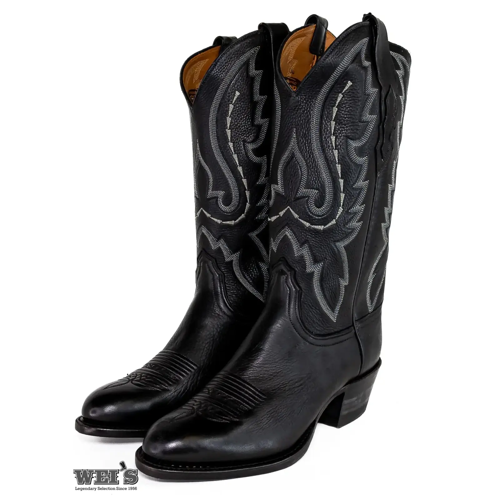 Lucchese 2000 Men's Cowboy Boots 14" Elk - Image 5