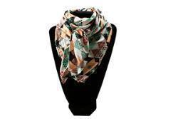 M&F Silk Scarf/Wild Rag In Vice Multi