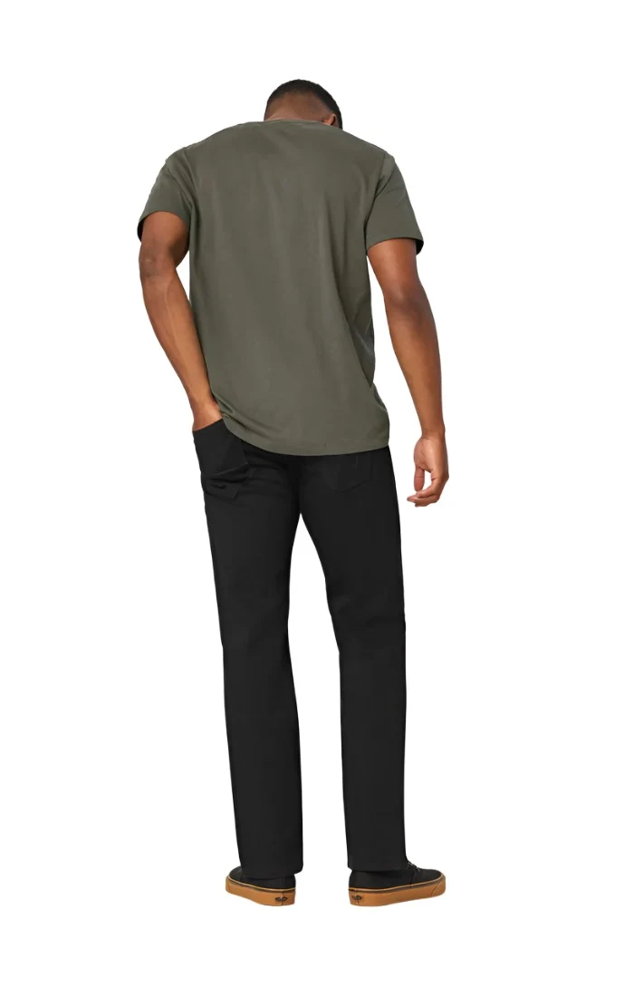 Mavi Men's Zach Jeans In Black Straight Leg - Image 2