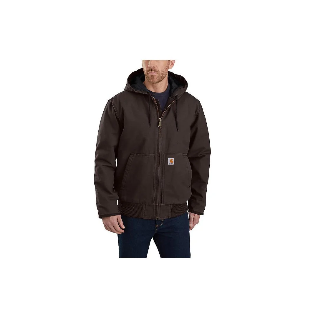 Carhartt Men's Quilt-Lined Washed Duck Insulated Active Jacket - Image 31