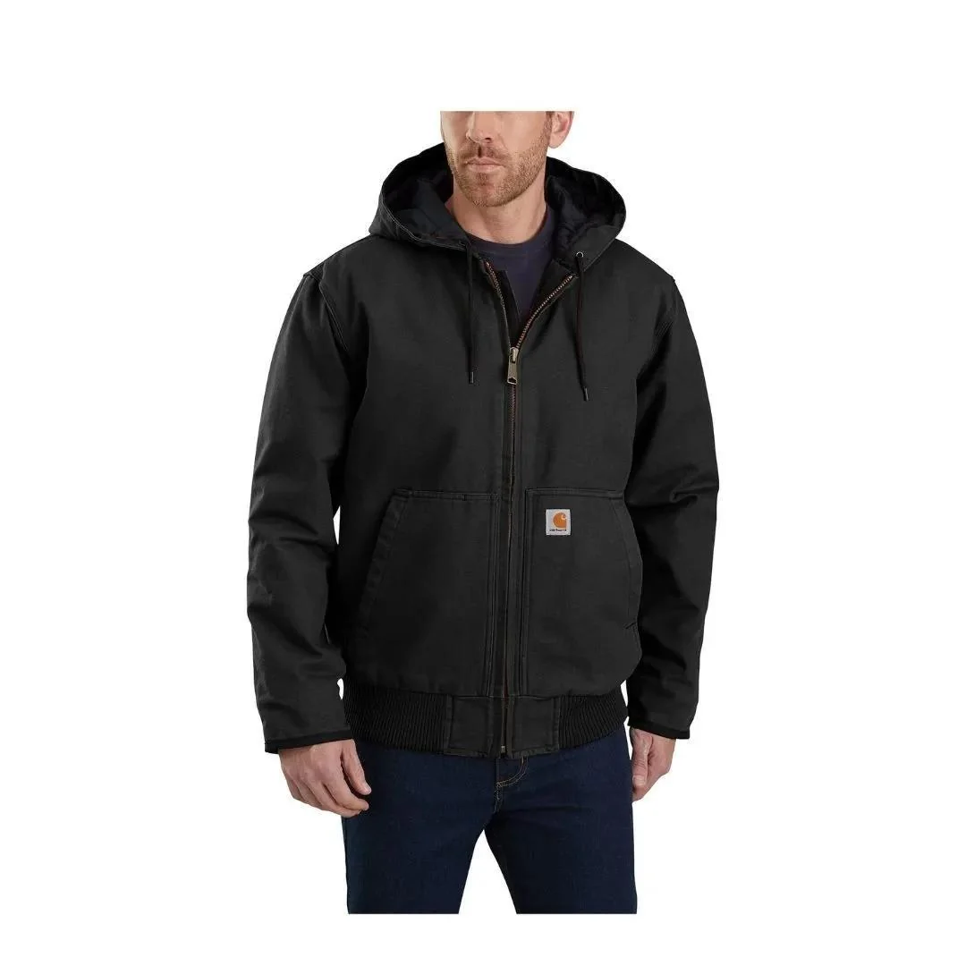 Carhartt Men's Quilt-Lined Washed Duck Insulated Active Jacket - Image 6