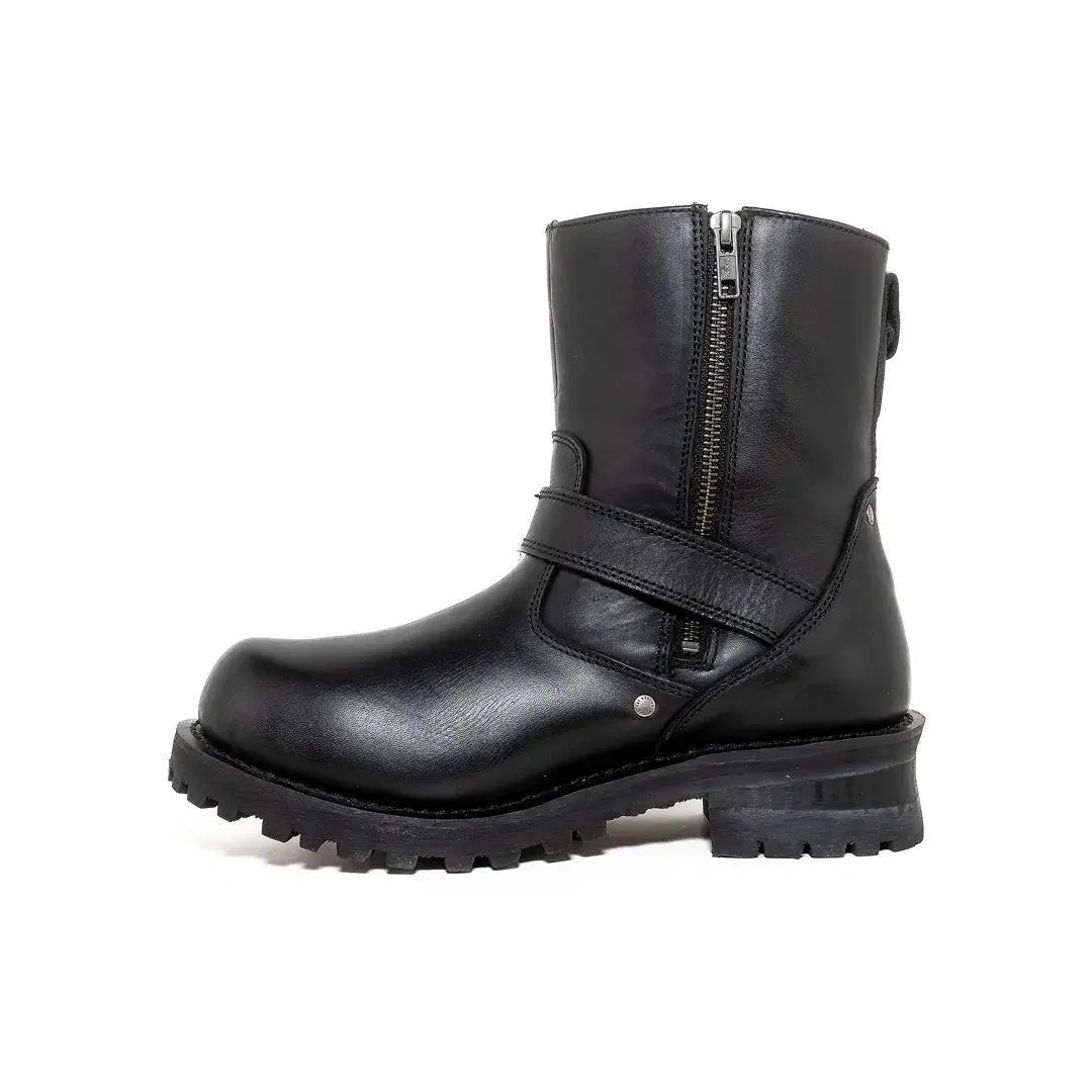 Milwaukee Men's Short Harness Leather Boots - CLEARANCE - Image 3