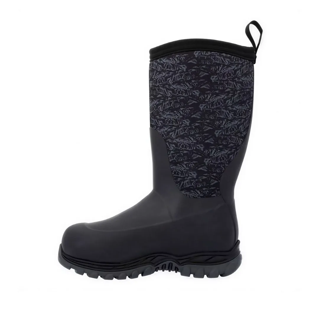 Muck Boot Big Kids' Muck Rugged II Rain Boots Front - Image 2