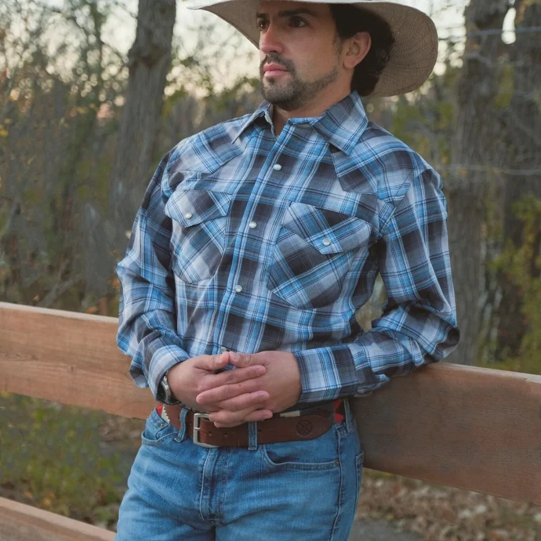 MWG Men's Snap Plaid Shirt - Oxford - Image 2