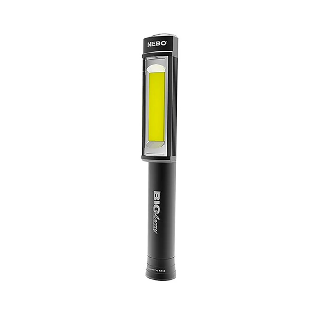 Nebo Big Larry Magnum COB LED Flashlight Worklight Magnetic Black - Image 2