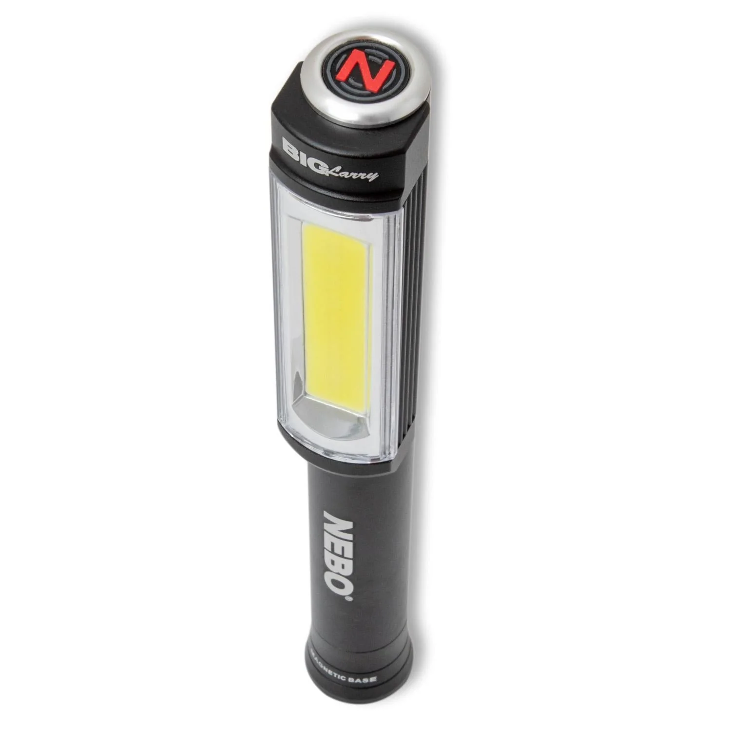 Nebo Big Larry Magnum COB LED Flashlight Worklight Magnetic Black - Image 3