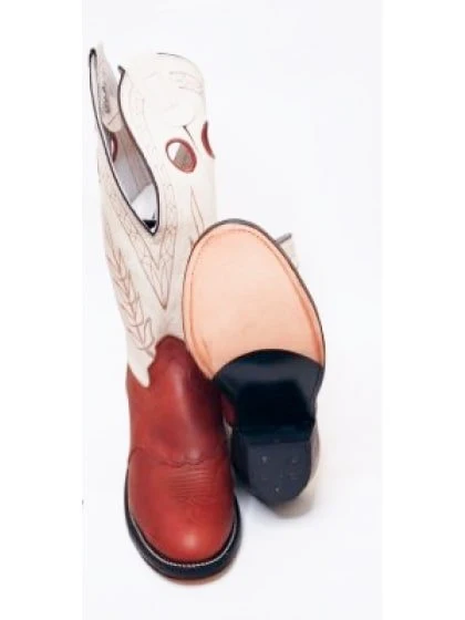 Olathe Men's Cowboy Boots 14" Rough Stock Riding Heel - Image 5