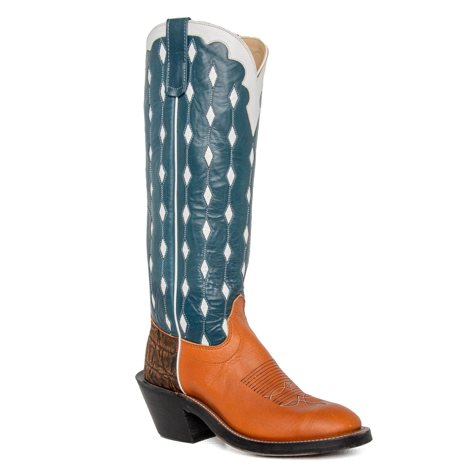 Olathe Men's Cowboy Boots 17" Tall Top