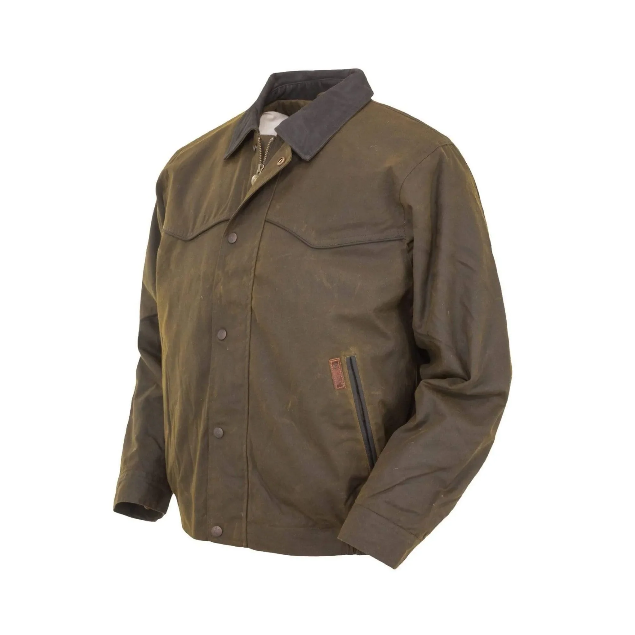 Outback Trading Co Men's Trailblazer Jacket Oil Skin - Image 4