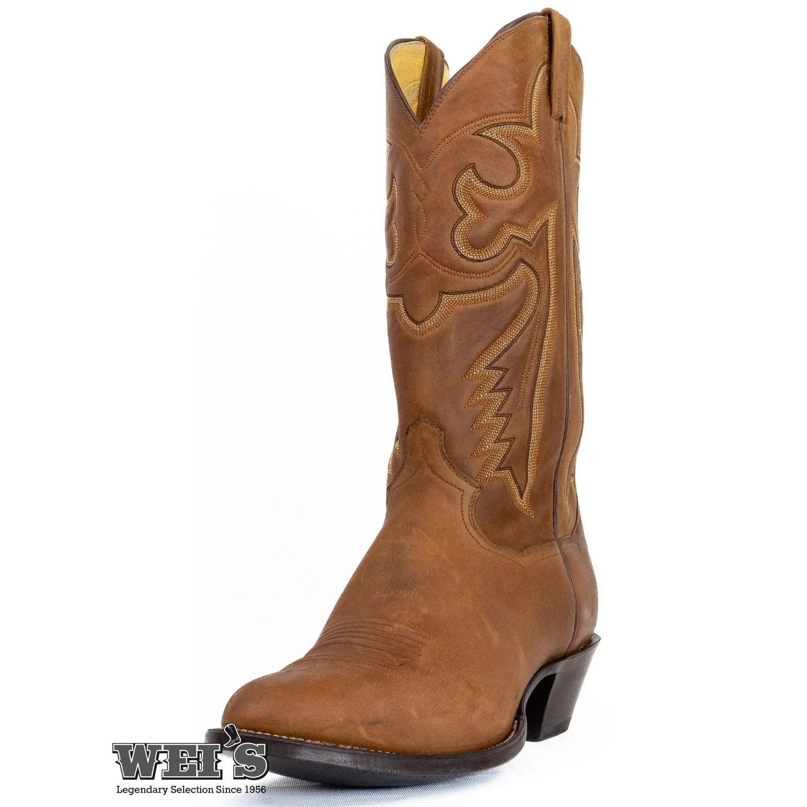 Panhandle Slim Men's Cowboy Boots 13" Cowhide R-toe - Image 2