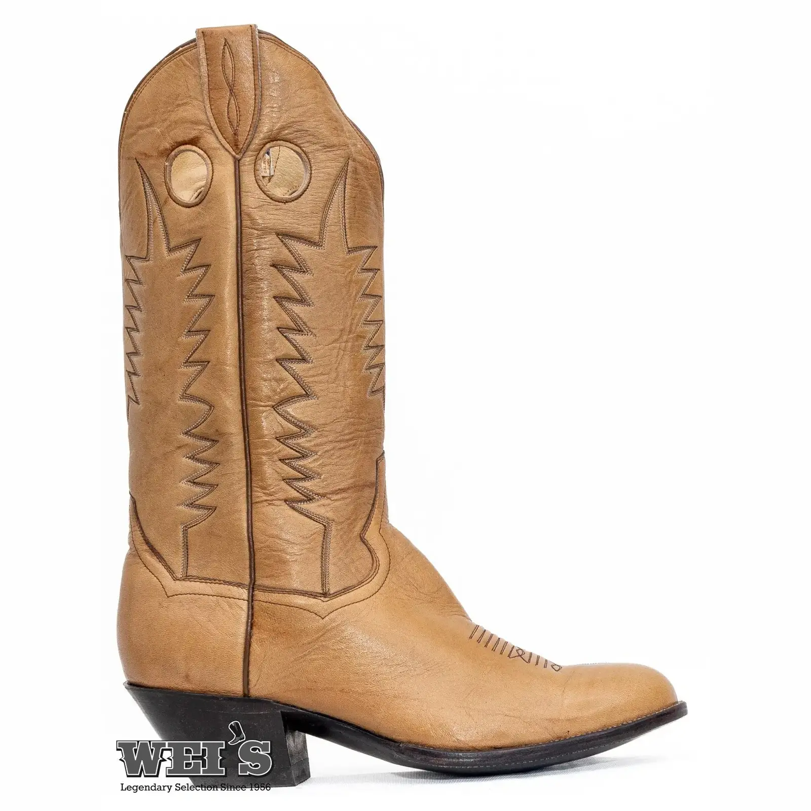 Panhandle Slim Men's Cowboy Boots 13" Cowhide R-toe