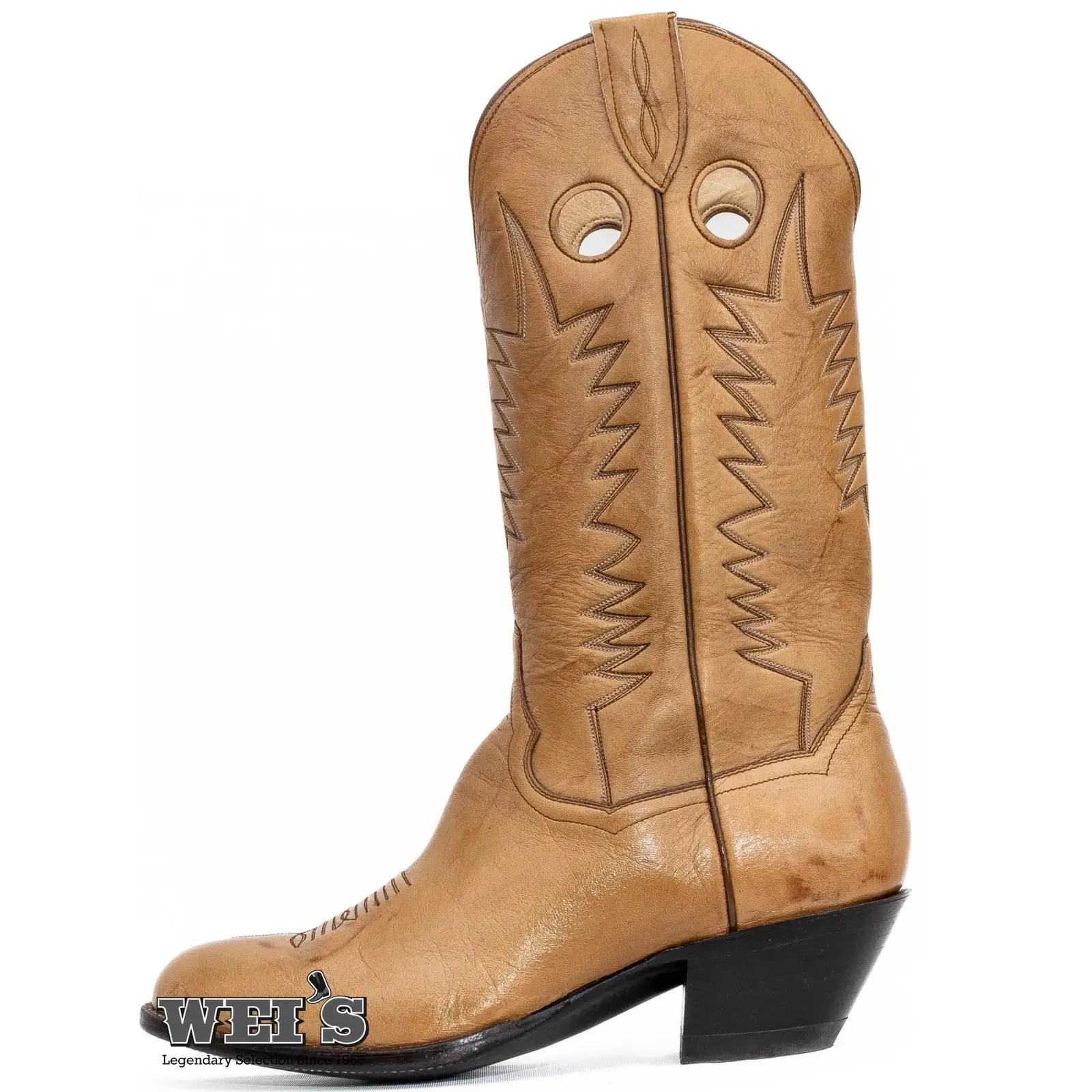 Panhandle Slim Men's Cowboy Boots 13" Cowhide R-toe - Image 3