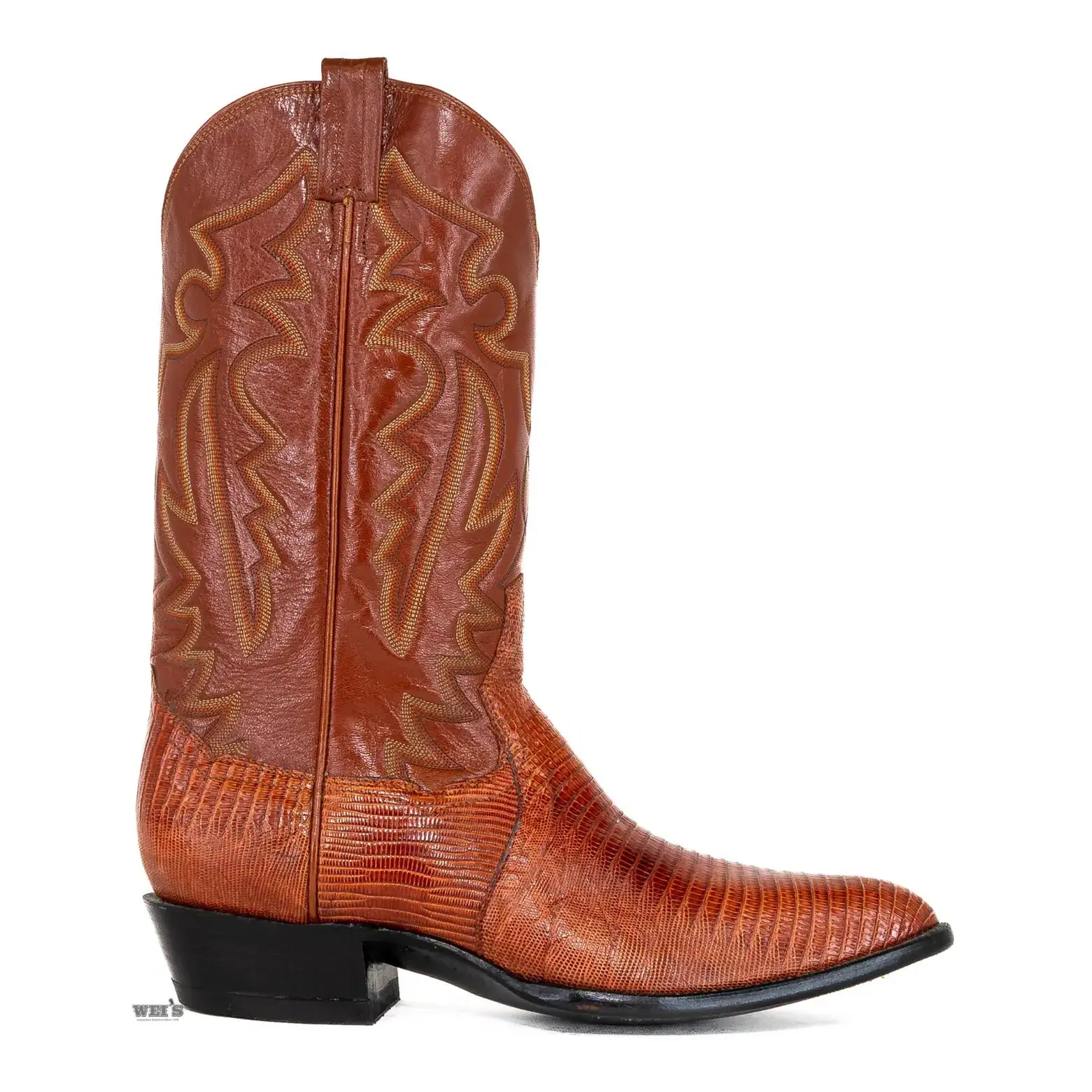 Panhandle Slim Men's Cowboy Boots 13" Exotic Lizard R-toe - Image 3