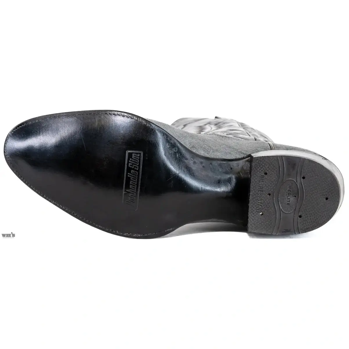 Panhandle Slim Men's Cowboy Boots 13" Cowhide R-toe - Image 6
