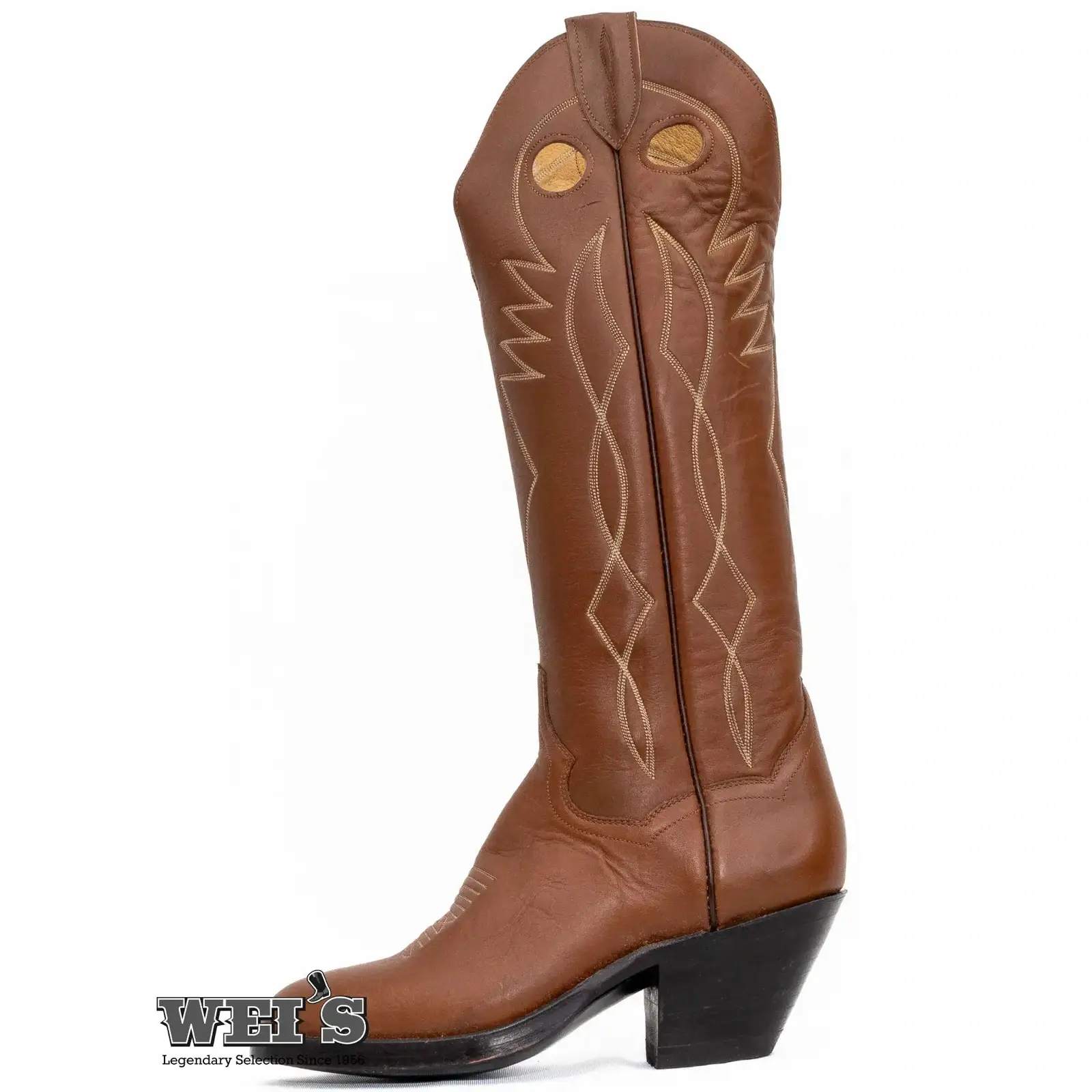Panhandle Slim Men's Cowboy Boots 16" Cowhide R-toe - Image 3