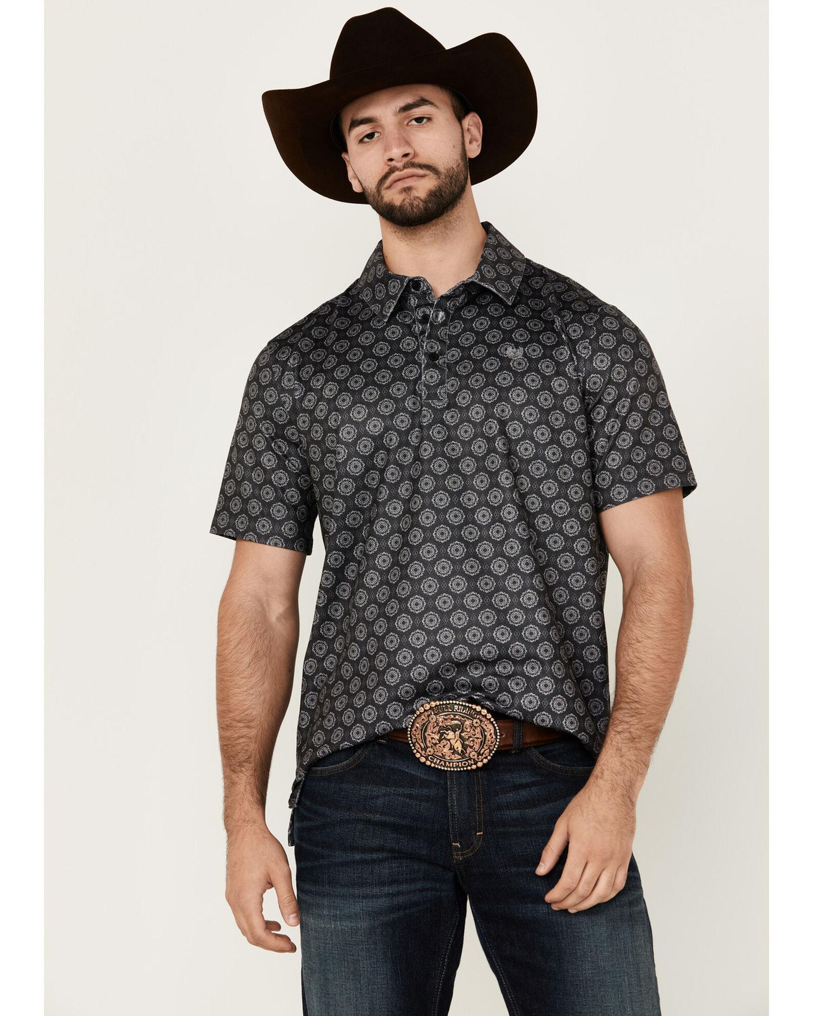 Panhandle Slim Men's Medallion Print Shirt